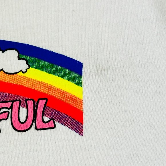 Vintage Screen Stars Kids" Hog Heaven T-Shirt - Tag Size 10-12 - Picture 4 of 6